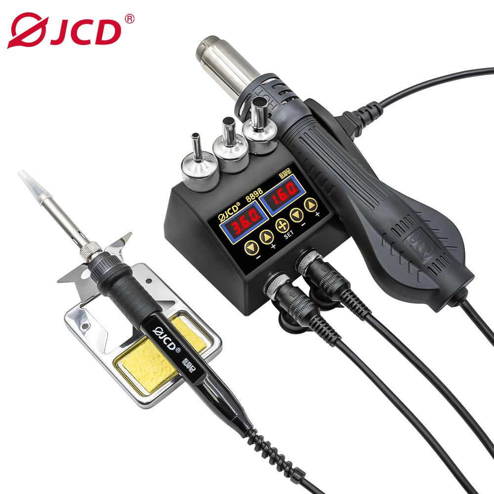 2 In 1 Soldering Rework Station 750W - JCD 2 In 1 750W Stasiun