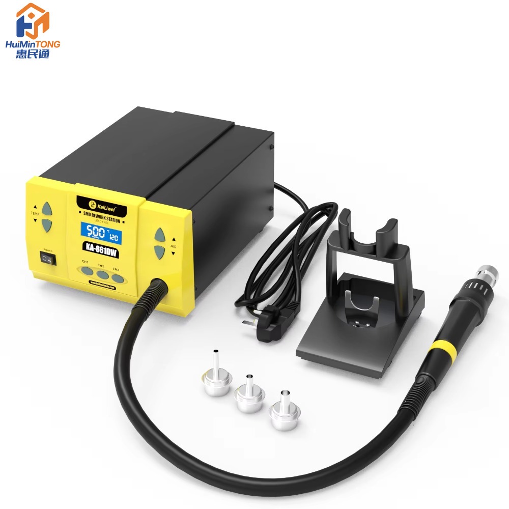 Hot Air Rework Station 861Dw - Kailiwei 861DW 1000W Stasiun Pengelasan Udara