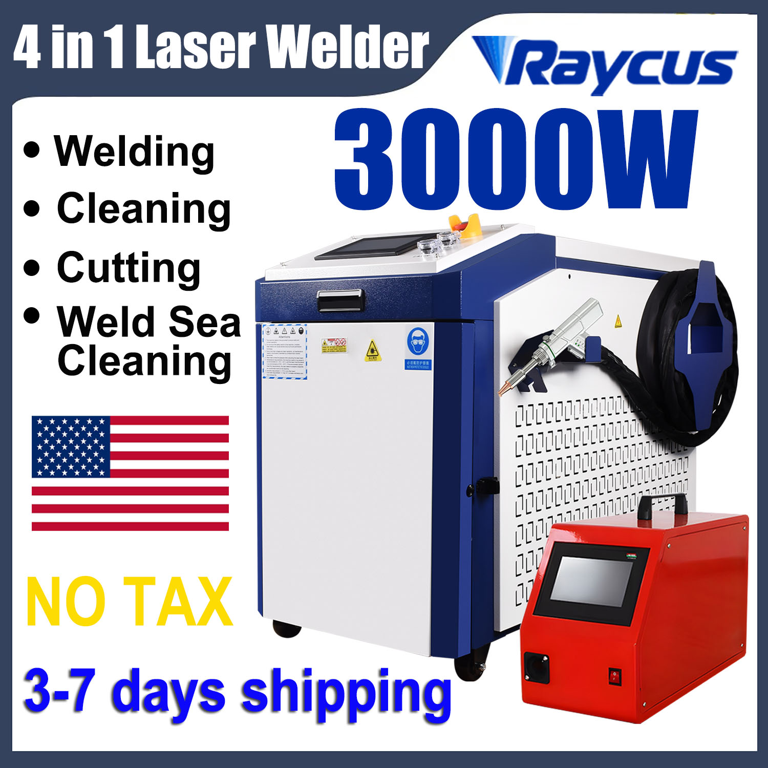 Laser Soldering Machine Handheld - Mesin Las Serat Genggam Raycus 3000W