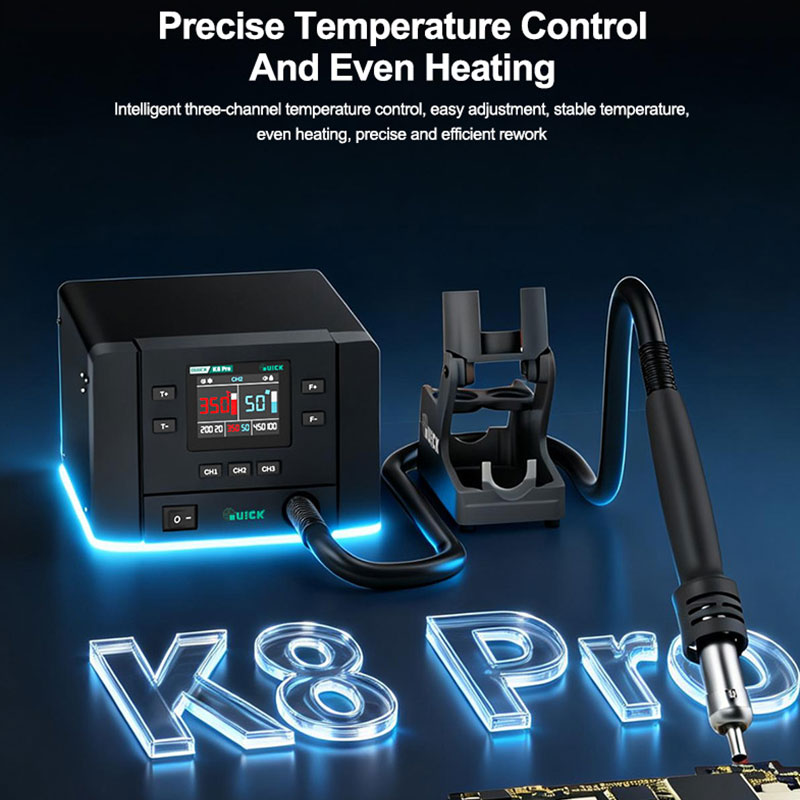 QUICK K8 Pro Intelligent Hot A - Infrared Bga Rework Station ulasan dan harga