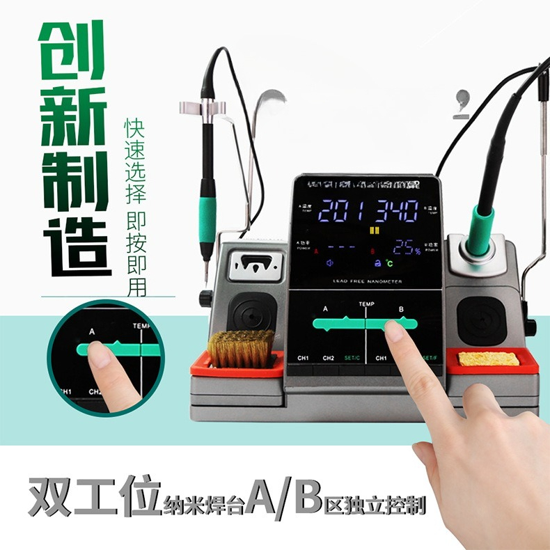 Meja las nano dengan kepala so - C115 Nano Soldering Iron Station ulasan dan harga
