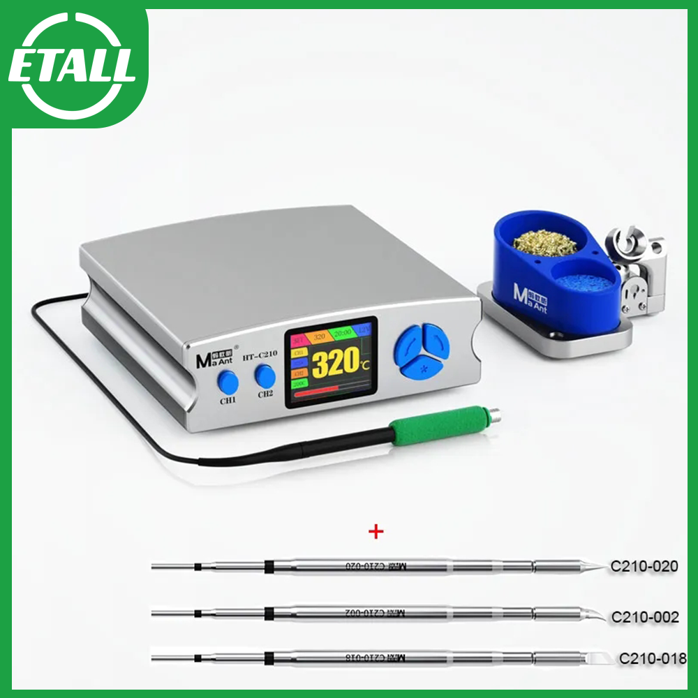 MaAnt HT-C210, stasiun solder  - C210 Precision Soldering Station ulasan dan harga