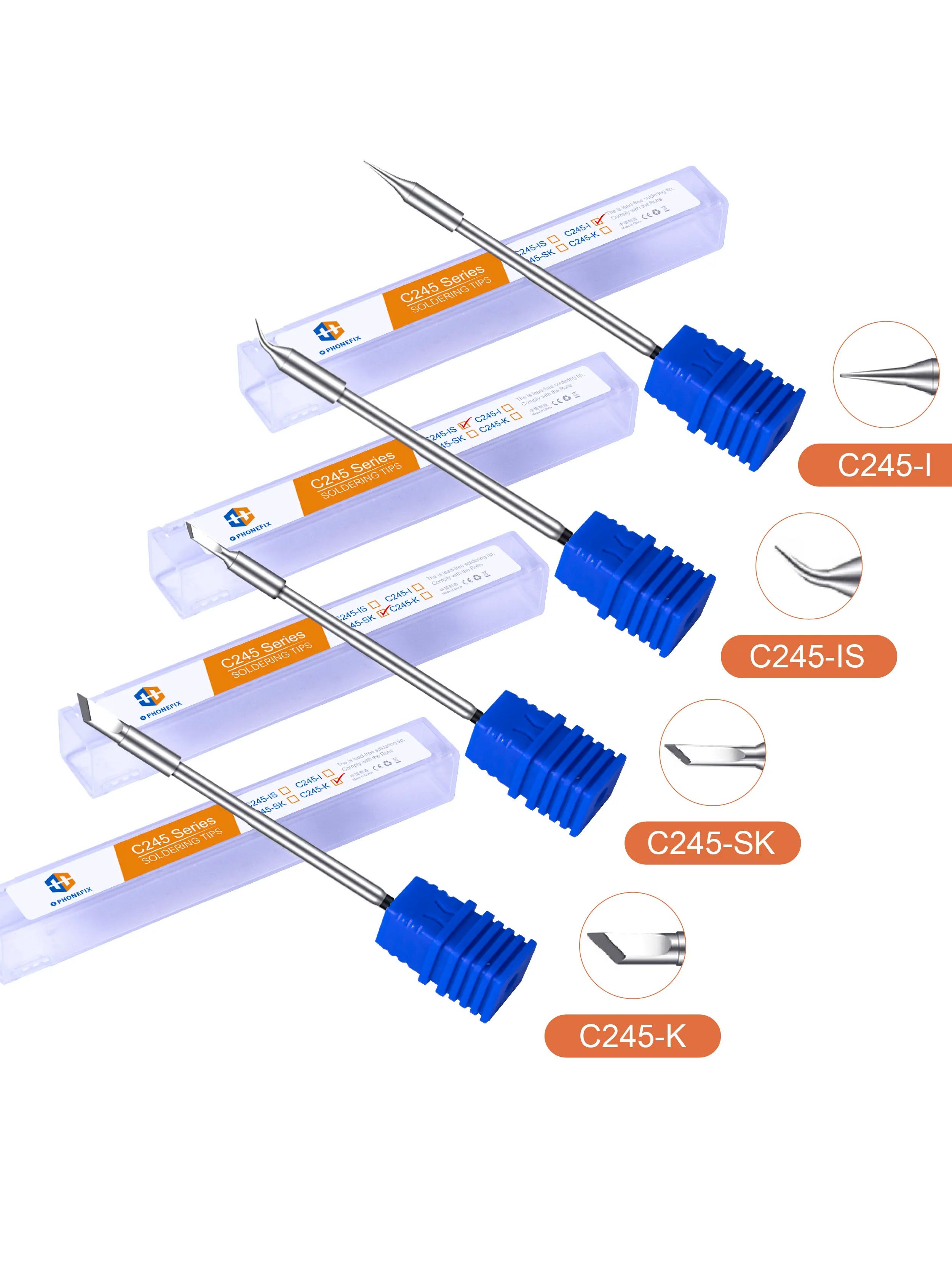 Ujung besi solder C210 C245 C1 - C115 Nano Soldering Iron Station ulasan dan harga