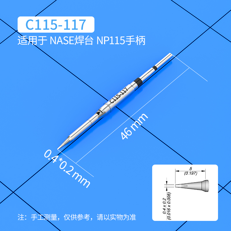 Ujung Solder C115 C115-113 107 - C115 Nano Soldering Iron Station ulasan dan harga