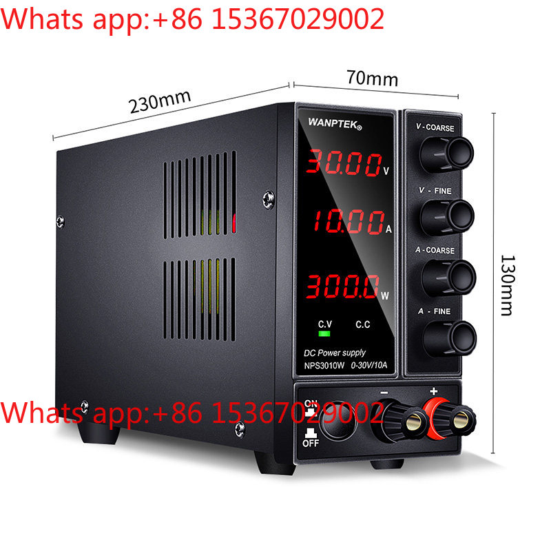 Catu Daya DC NPS3010W Dapat Di - High Precision Dc Power Supply 30V 10A ulasan dan harga
