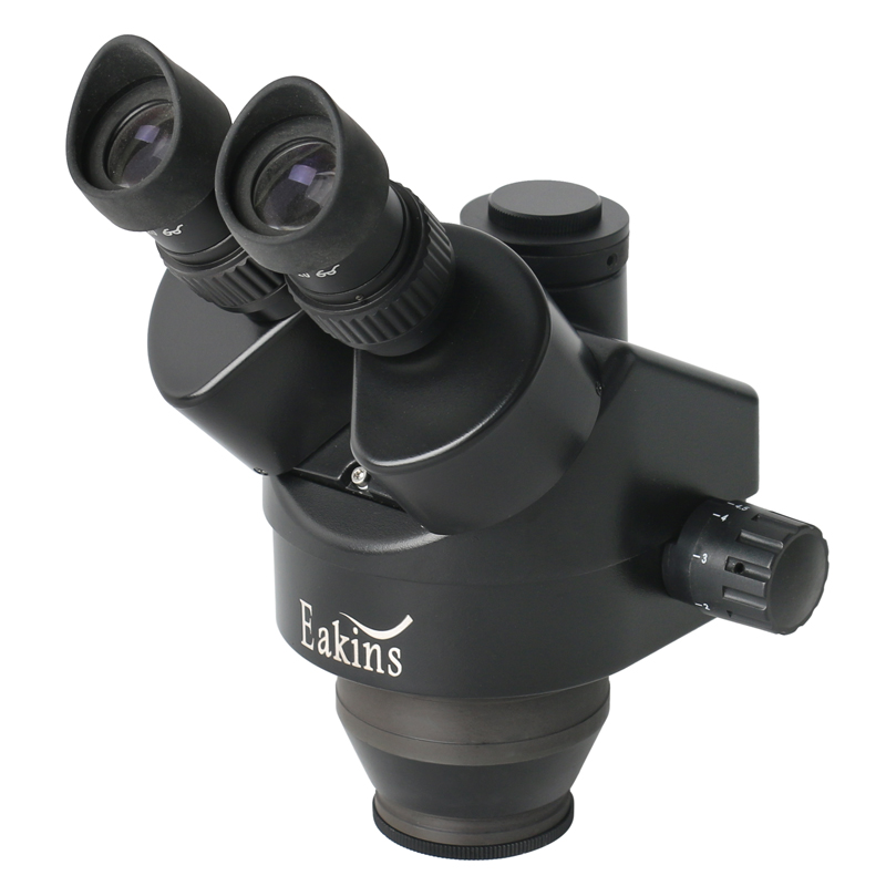 Mikroskop Stereo simul-focus,  - Trinocular Stereo Microscope 7X-45X ulasan dan harga