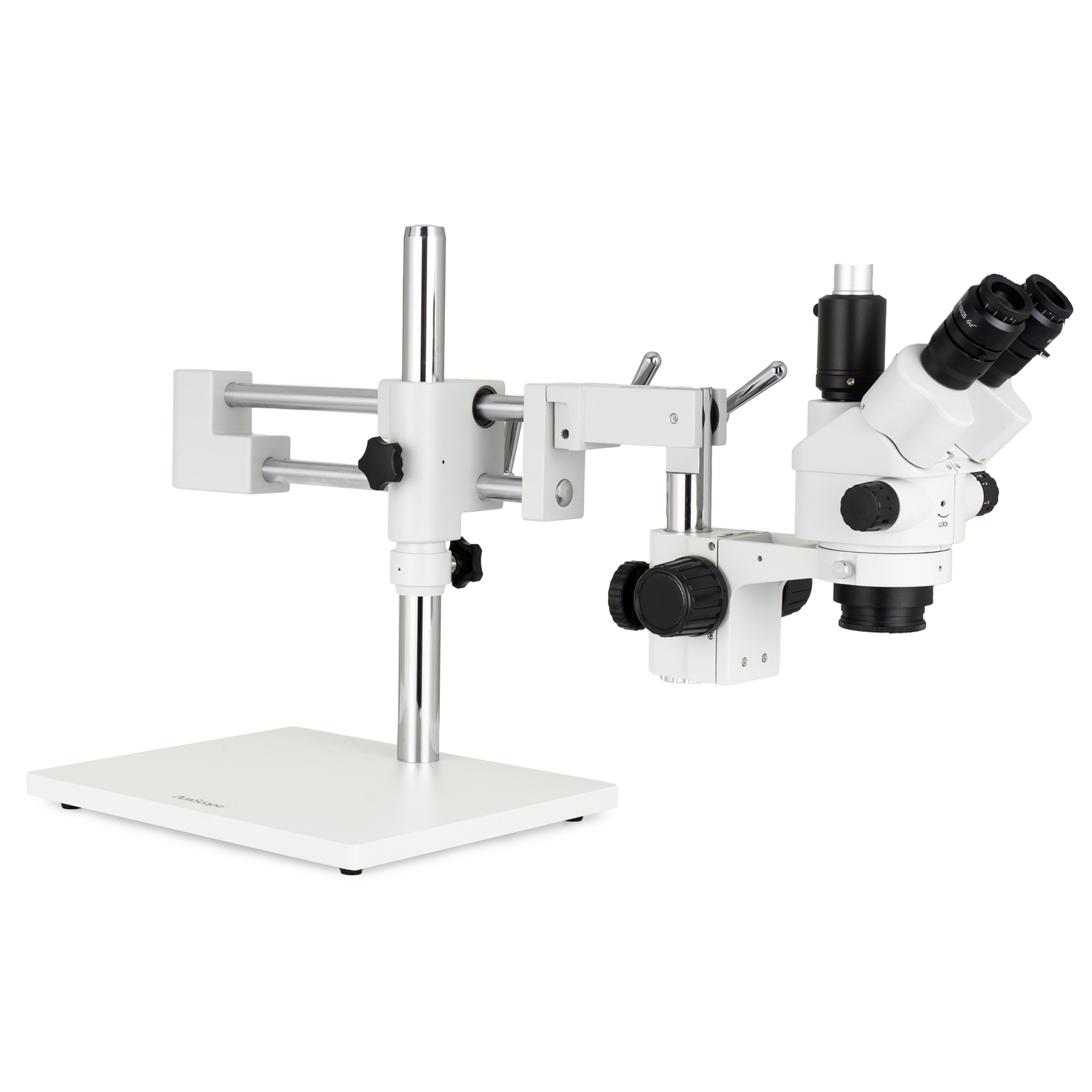 Kepala Mikroskop Stereo Zoom T - Trinocular Stereo Microscope 7X-45X ulasan dan harga