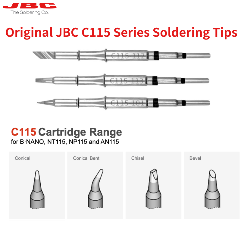 Ujung Besi Solder Kartrid JBC  - C115 Nano Soldering Iron Station ulasan dan harga