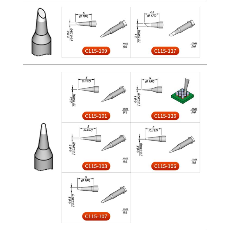 Ujung Besi Solder Kartrid JBC  - C115 Nano Soldering Iron Station ulasan dan harga