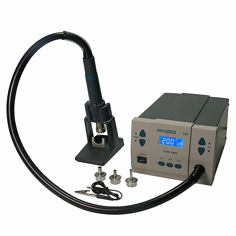 Stasiun Pengerjaan Ulang Udara - Hot Air Rework Station 861Dw ulasan dan harga