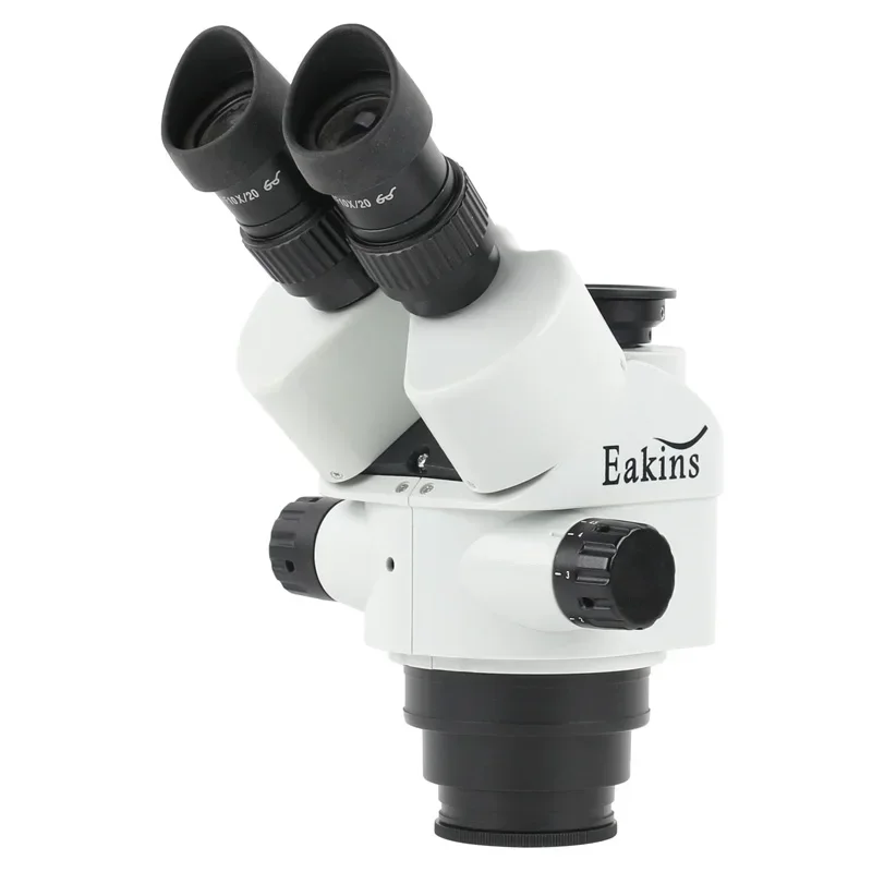 Mikroskop trinokular simul-fok - Trinocular Stereo Microscope 7X-45X ulasan dan harga