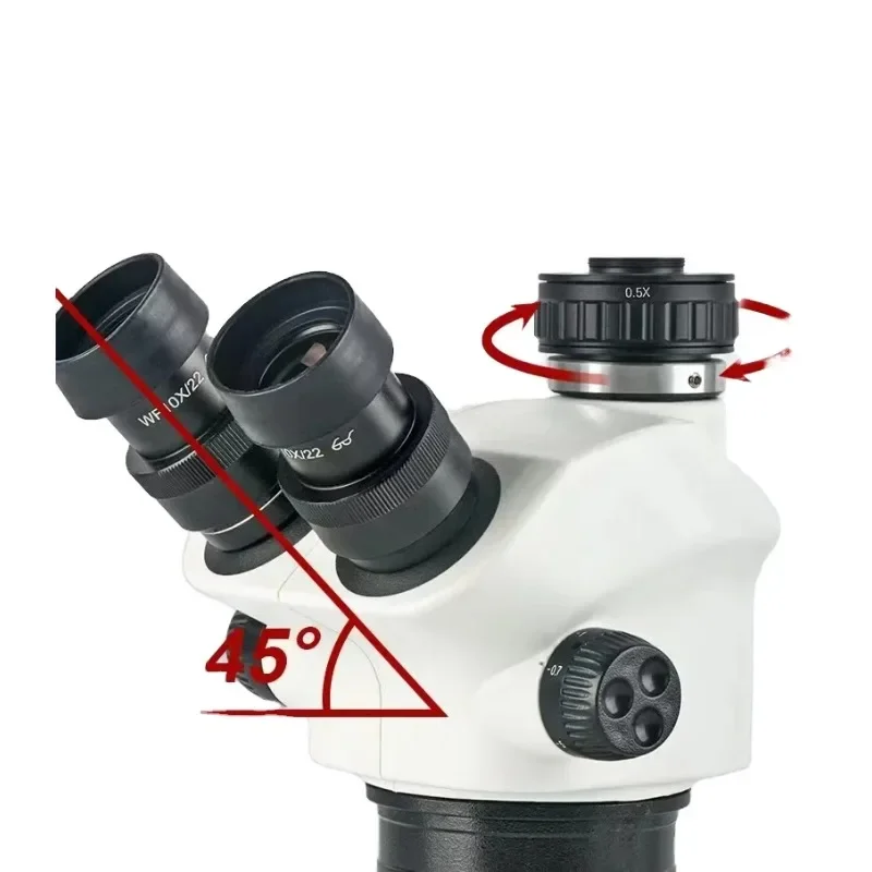 Mikroskop Stereo Trinokuler 20 - Articulating Arm Boom Stand Microscope ulasan dan harga