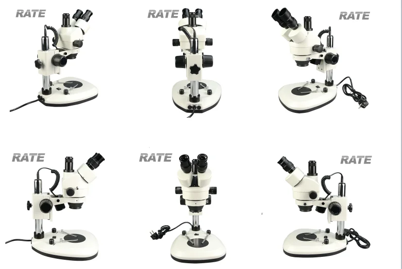 Mikroskop Trinokuler Industri  - Trinocular Stereo Microscope 7X-45X ulasan dan harga