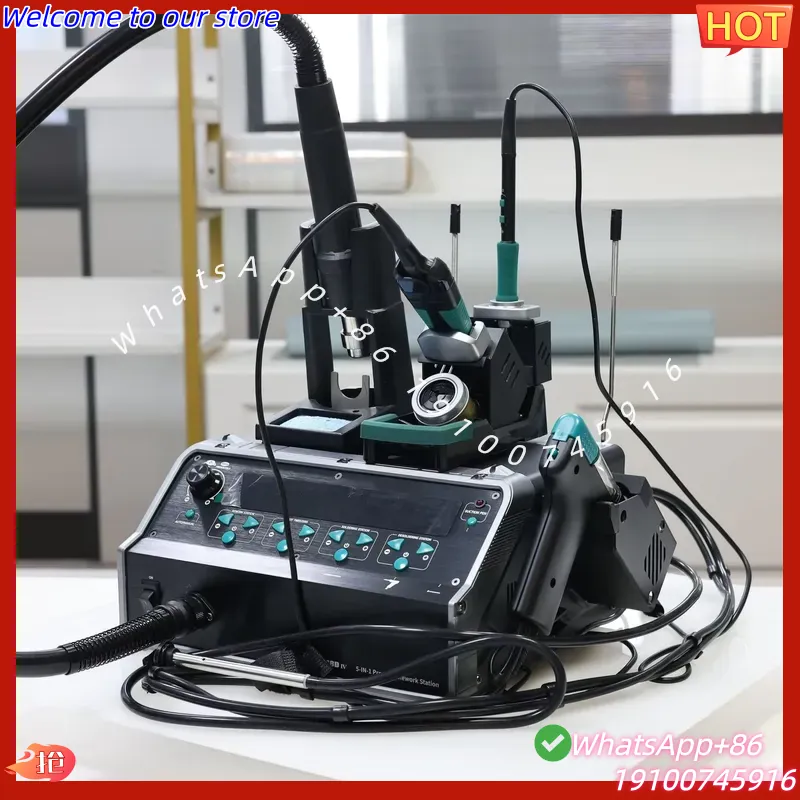 Stasiun Solder 5-in-1 YIHUA-94 - Desoldering Pump Electric Vacuum Station ulasan dan harga