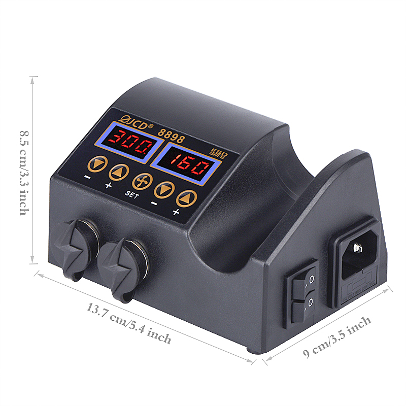 JCD 8898‑16 750W 2‑in‑1 Stasiu - 2 In 1 Soldering Rework Station 750W ulasan dan harga