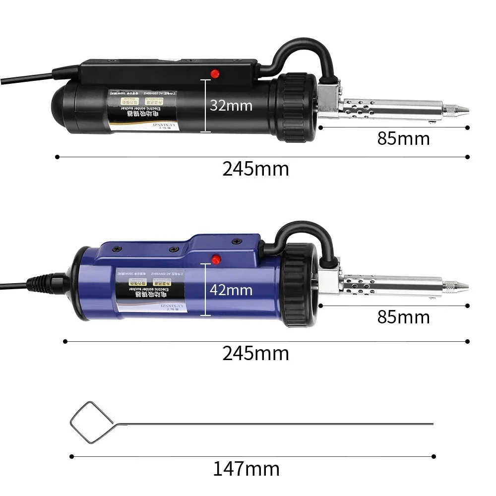 LUXIANZI Alat Las Tangan Elekt - Desoldering Pump Electric Vacuum Station ulasan dan harga