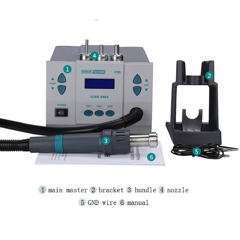 Stasiun Solder Udara Panas The - Hot Air Rework Station 861Dw ulasan dan harga
