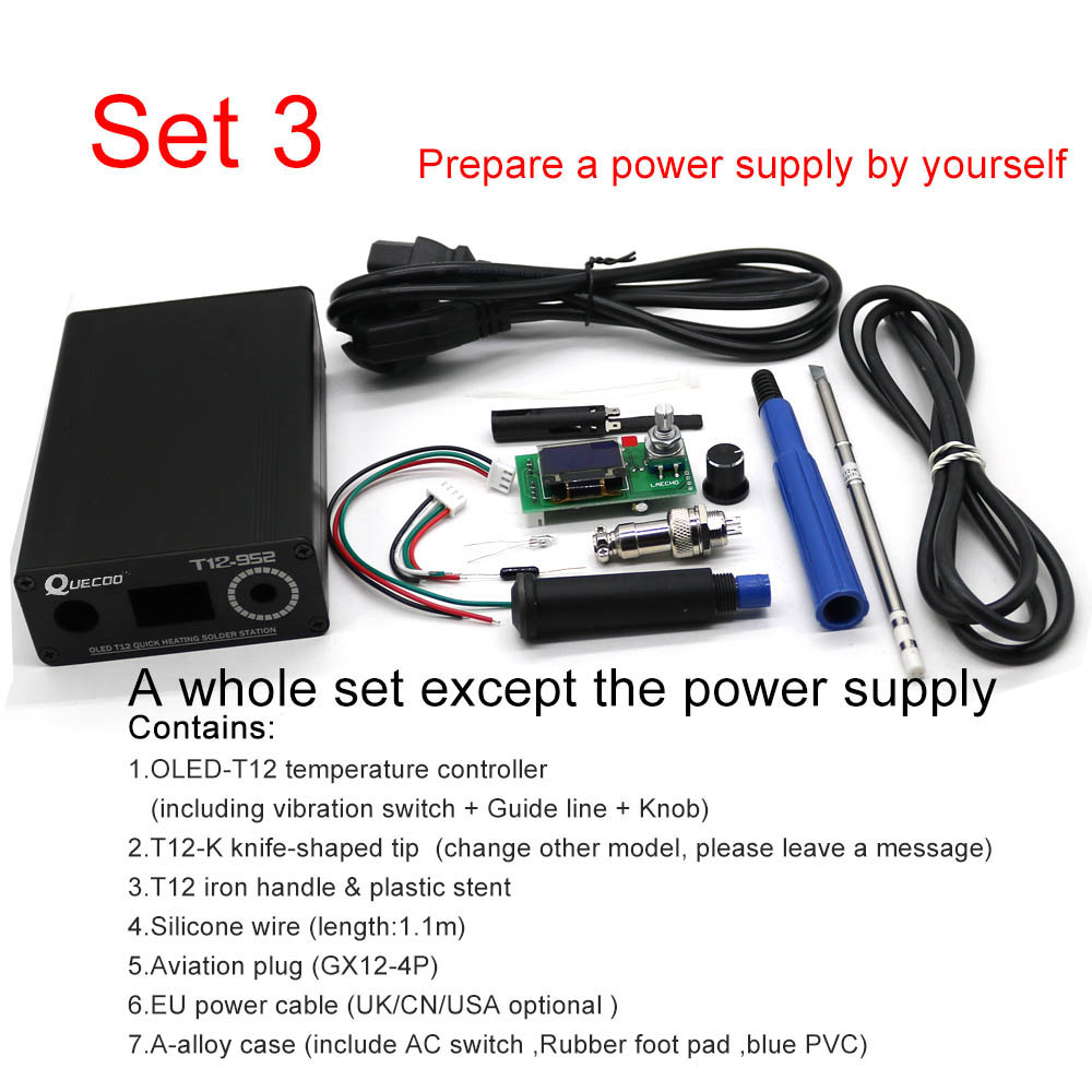 T12 STC-OLED Solder Besi DIY P - T12 Soldering Station Oled ulasan dan harga