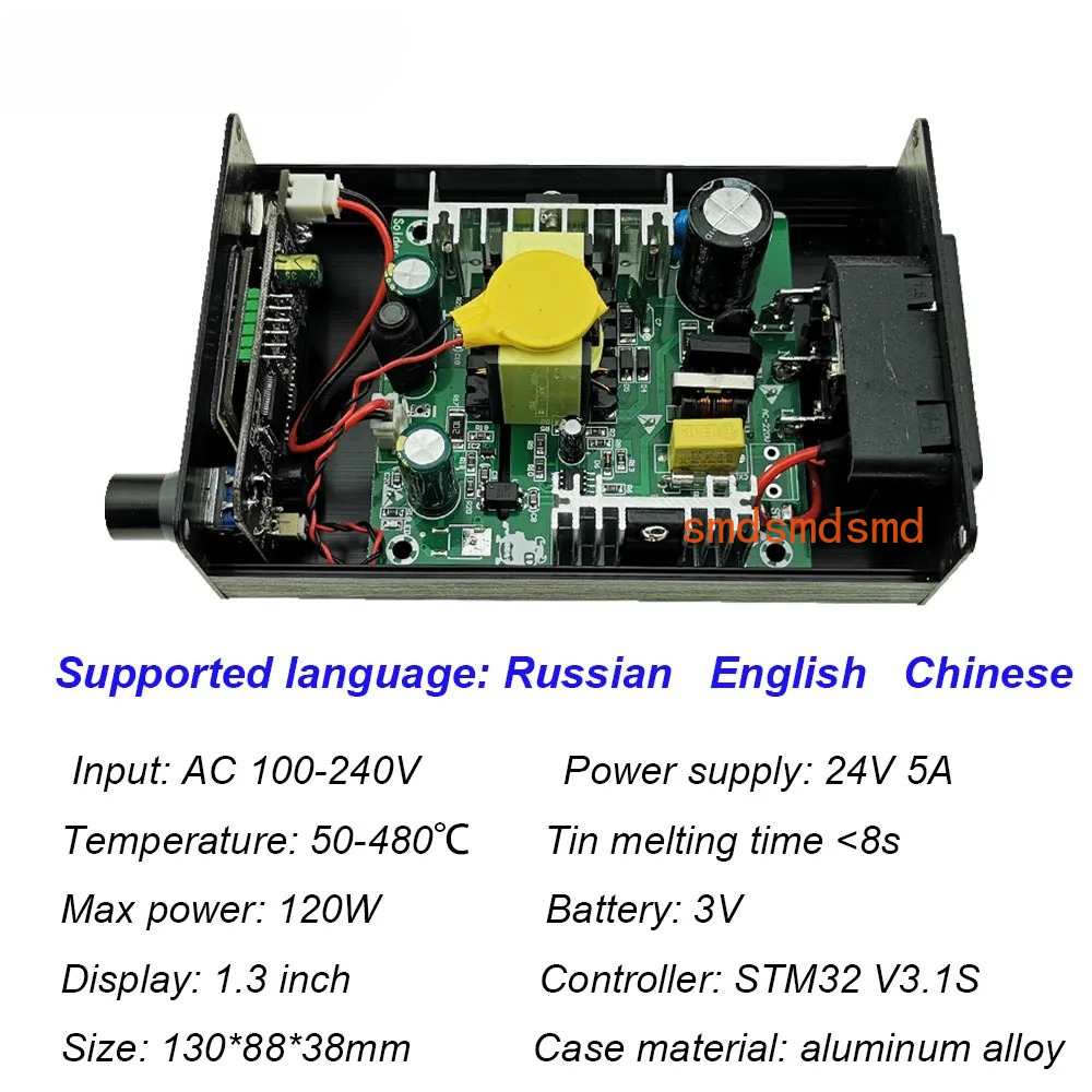 STM32 V3.1S T12 Stasiun Solder - T12 Soldering Station Oled ulasan dan harga