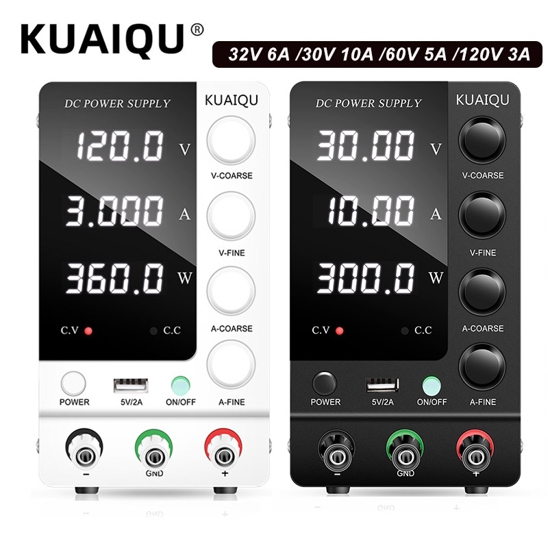 Catuan Daya DC Lab KUAIQU 30V  - High Precision Dc Power Supply 30V 10A ulasan dan harga