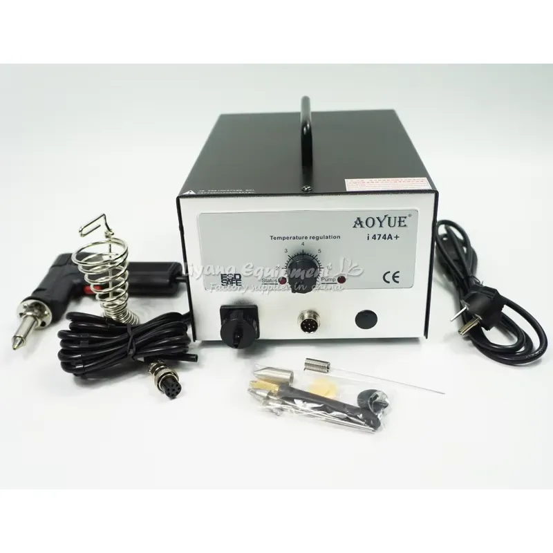 Stasiun Desoldering BGA Pompa  - Desoldering Pump Electric Vacuum Station ulasan dan harga